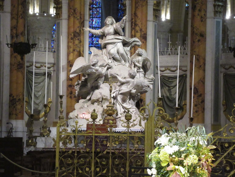 Schitterend altaarstuk in de kathedraal